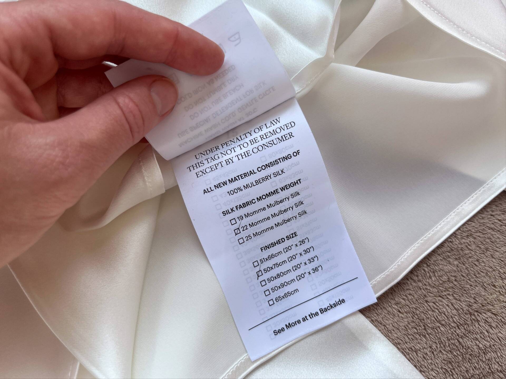 qualidade da fronha de seda lilysilk em mommes